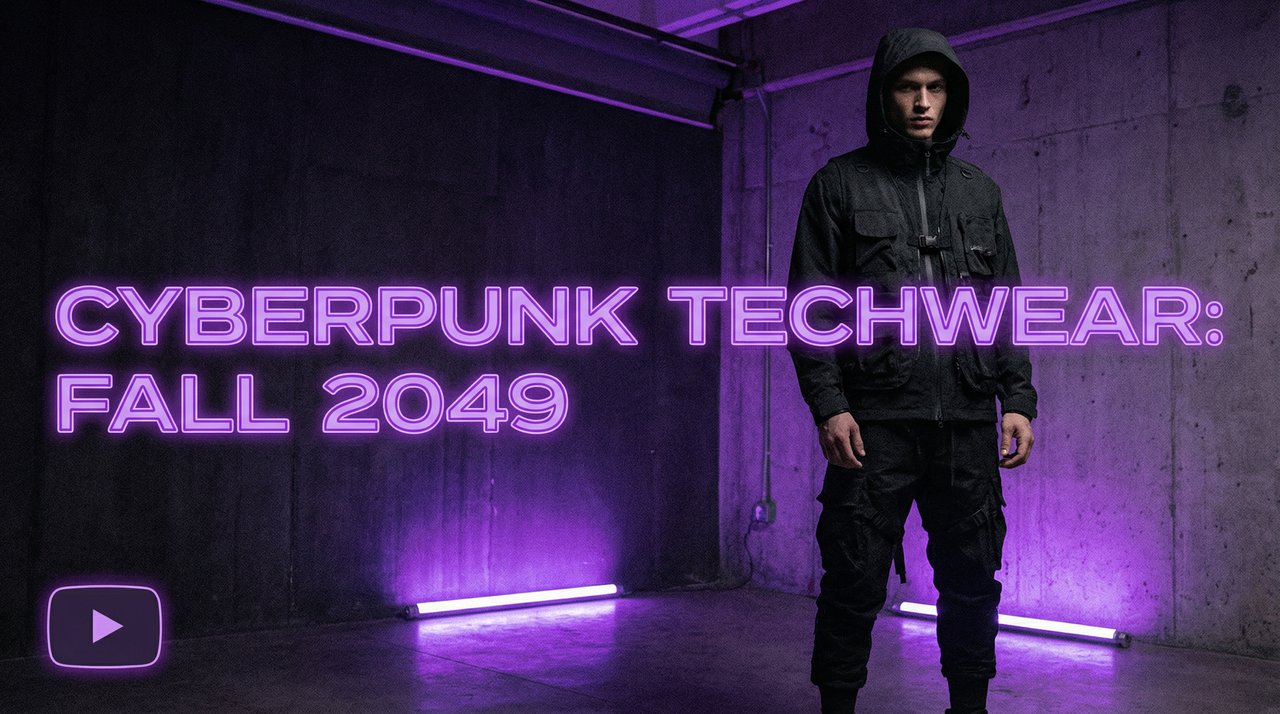 蘑菇视频 - 潮流穿搭生活视频：暗黑机能风指南